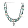 Women Delicate Conch Bead Yoga Foot Chain Stylish Simple Decoration Beach Foot Chain