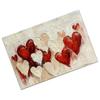 Heart Wall Art Abstract Canvas Paintings Poster Pictures Modern Abstract Artwork Decors for Office Bedroom Living Room