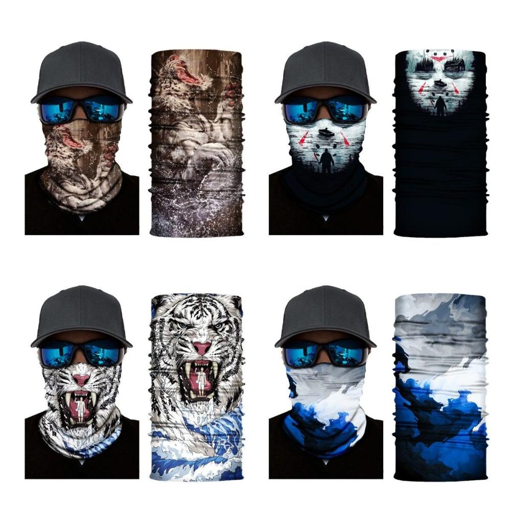 Cycling Face Mask Bandana Neck Tube Scarf Cycling Face Scarf Mask Bandana Gaiter Headband