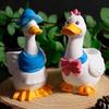 Duck Shape Silicone Mold Suitable for Making Decorative Plant Pots Gift Containers Jewelry Organizers Effortless Release