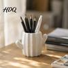 Creative Stationery Holder 3D Printed Cactus Pen Holder Cute Desk Organizer for Pencils Desktop Office Makeup Brushes Multifunctional Storage