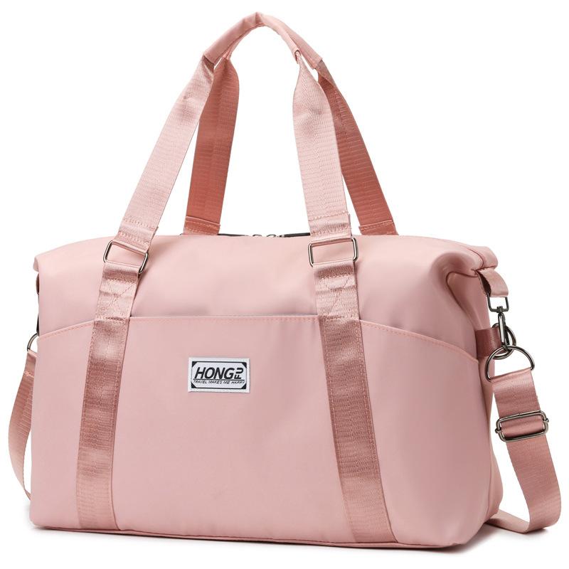 New large-capacity fitness bag dry and wet separation sports yoga bag fashionable and lightweight short-distance travel handbag
