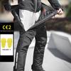Winter Motorbike Trousers Men's Motorcycle Quick Release Pants Built In CE Protectors Warm Waterproof Off-road Motocross Pants