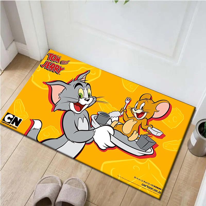 

1pc Office Carpet Chair Mats Tom Jerry Cartoon Network Perfect for Office Chairs, Living Rooms, Or Bedrooms,Polyester Carpet.HDT068 60cm by 90cm