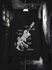 Men Hip Hop Sports Hoodie Gun Structure Diagram Graphic Print Hooded Sweatshirt Casual Loose Long‑Sleeve Pullover Streetwear Tops For Autumn Winter
