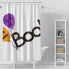 Home Shower Curtains For Bathroom Waterproof Fabric Modern Nordic Style Living Room Curtain Halloween Autumn Pumpkin Decoration