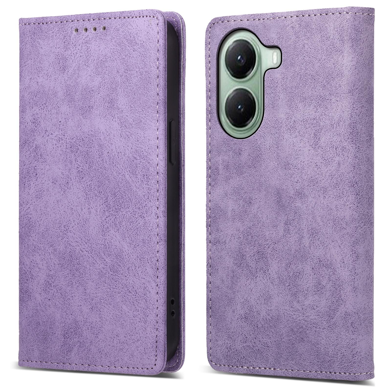 

For Xiaomi Poco X7 Pro 5G/Redmi Turbo 4 5G Wallet Case RFID Blocking PU Leather Phone Cover B