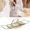 Bath Tub Table Board Wire Bathing Rack for Tablet Soap Shampoo