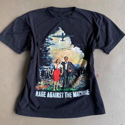 Vintage Rage Against the Machine Band T-Shirt Kurz Alle Größen S bis 5XL ZL035 Unisex T-Shirt