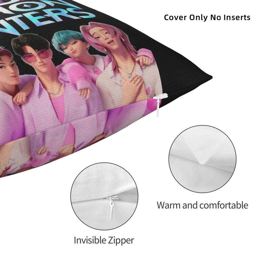 Huntrix Saja Jungen Kissenbezüge Merch Kissenbezug Huntrix - Kpop Dämonenjäger Kissenbezüge Autodekorationen Reißverschluss Mehrgröße