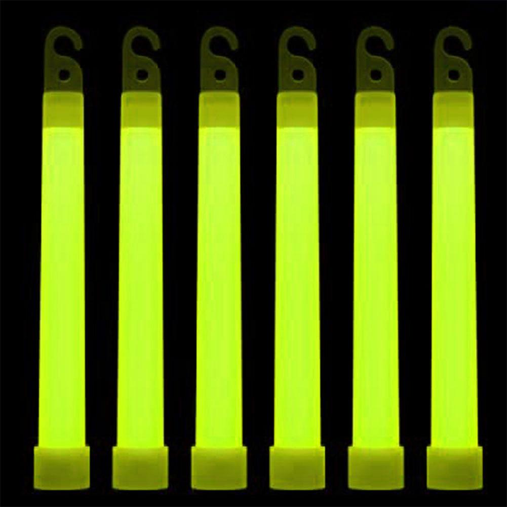 1-20Pcs LED Glow Stick 6 Inch Survival Kit Military Glow Light Stick Walk and Hiking Camping SOS Gear Outdoor Military Equipment