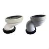 2x Full Flush Offset Toilet Flange Connector Extension Replacement Shifter for
