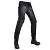 Mens Motorcycle Riding Jeans Anti-Slip Abrasion Resistant Protective Pants With Extended Knee Guards