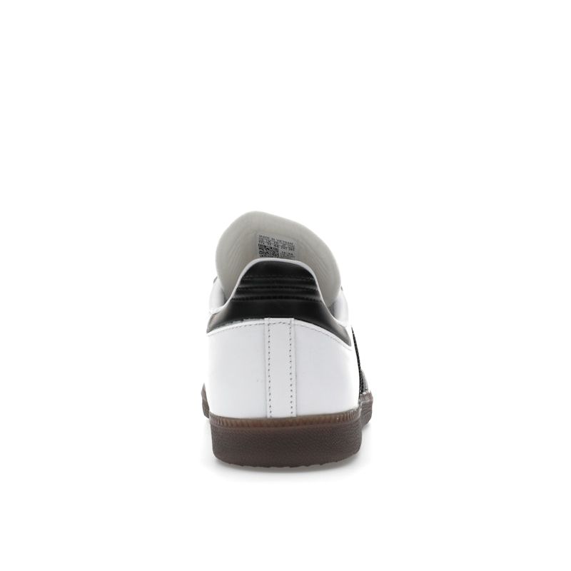 Adidas Samba Indoor White Black Gum Unisex Sneakers Cloud-White Core-Black Vivid-Red IH6001
