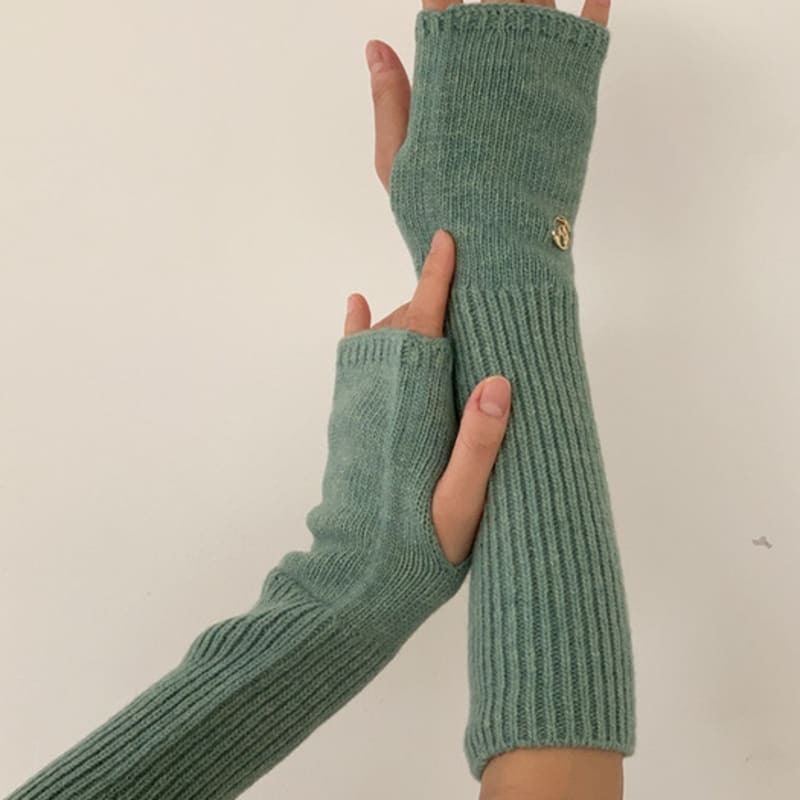 

38comeoncommon Кашемировая грелка для рук (Цвет морской волны) FREE