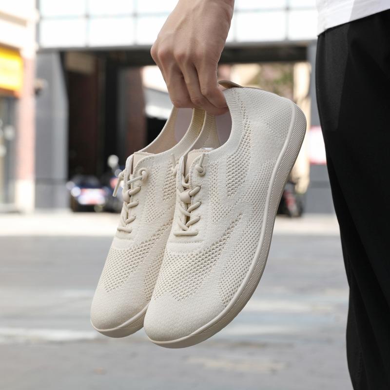 New Wide-headed Barefoot Shoes Comfortable Soft-soled Fitness Running Cycling Sports Couple Breathable Casual Shoes