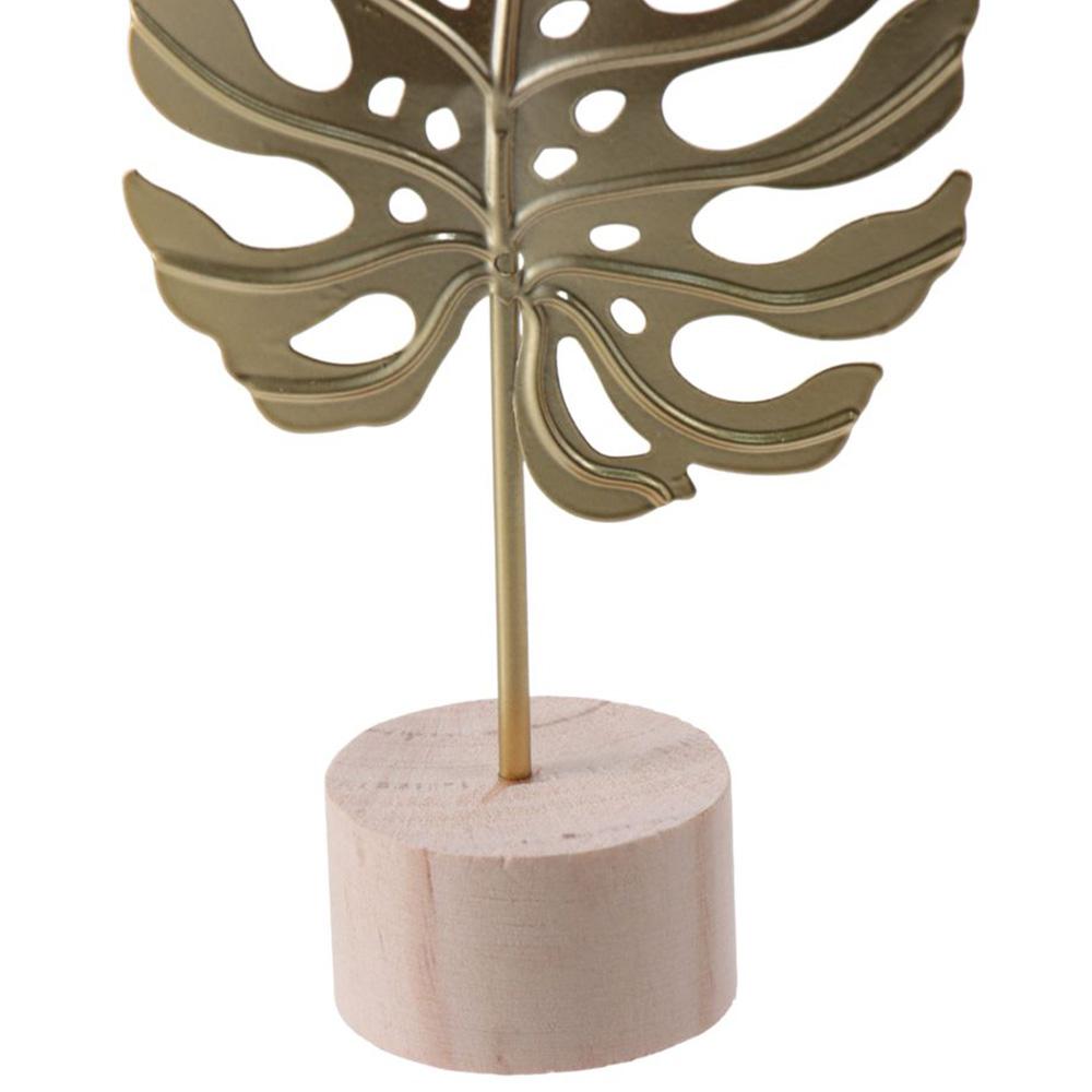 Ironwork Ginkgo Leaf Decorative Ornaments Golden Golden Plant Decoration Room Decoration  Home