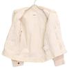 45R 8121038 White Velvet 908G Jean Jacket 2 whiteUsed