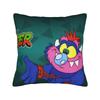 Decorative Pillowcase My Pet Monsters Cartoon Merchandise Home  Throw Pillow Case Cover Zipper MultiSize
