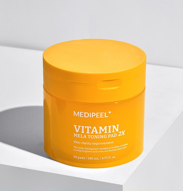MEDI-PEEL Vitamin Mela Toning Pad 2X 140ml 50EA