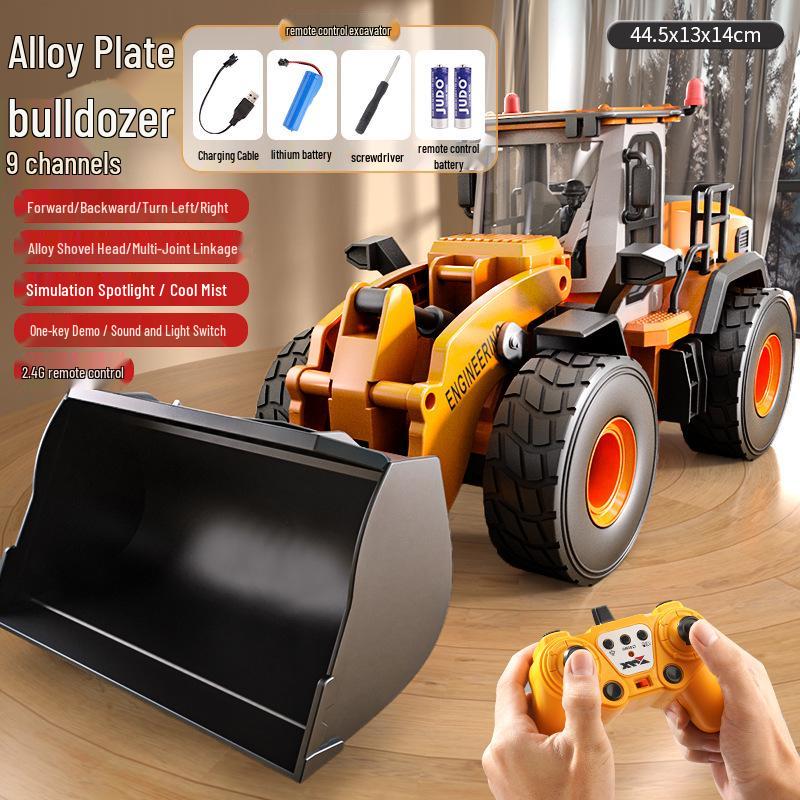 Large Remote Control Alloy Excavator Toy for Kids