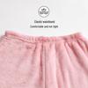 Hongdou Girls' Winter Plush Flannel Pajama Set