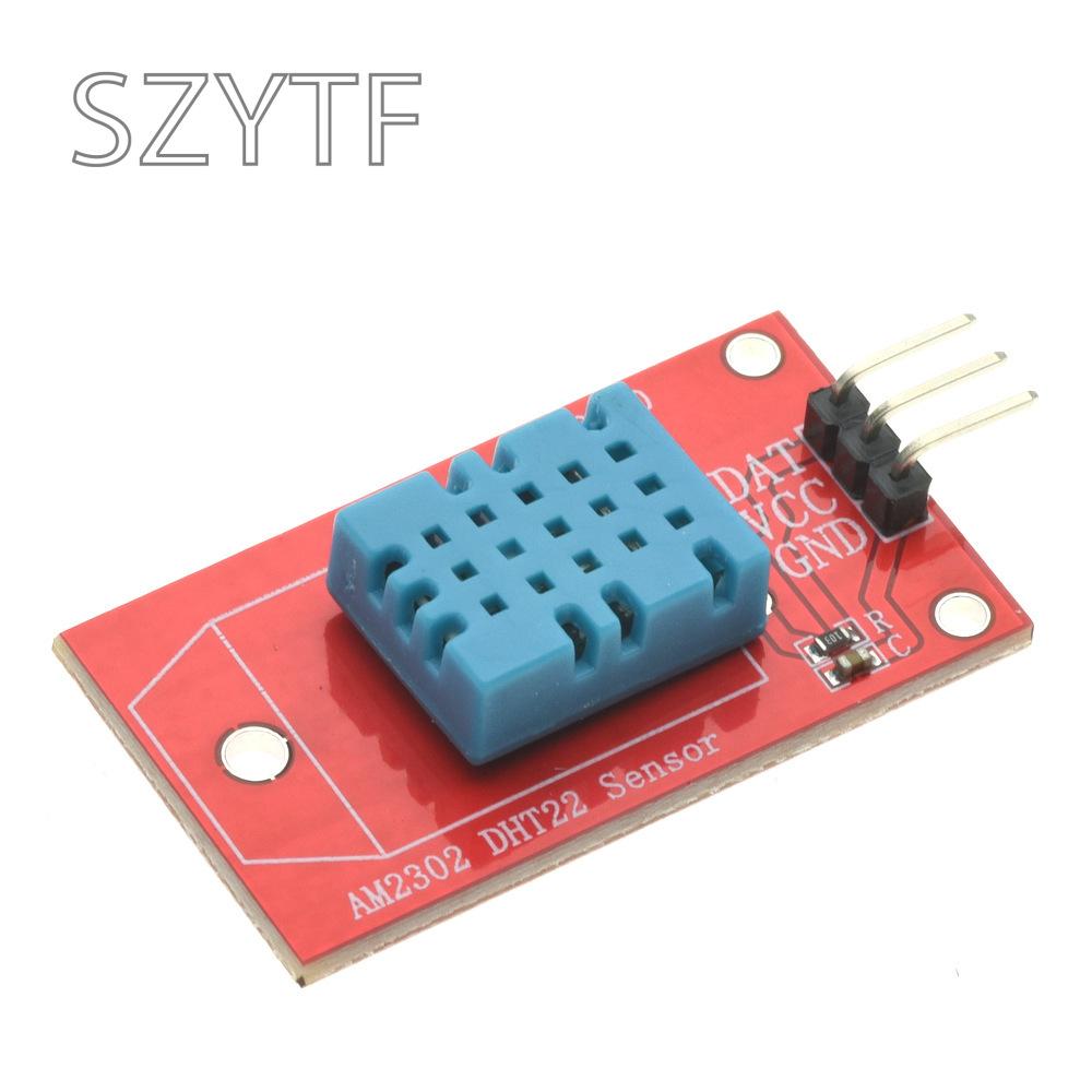 1-10 Stück DHT11 Digitaler Temperatur- und Feuchtigkeitssensor-Modul Temperaturmodul Feuchtigkeitsmodul Rotes Board