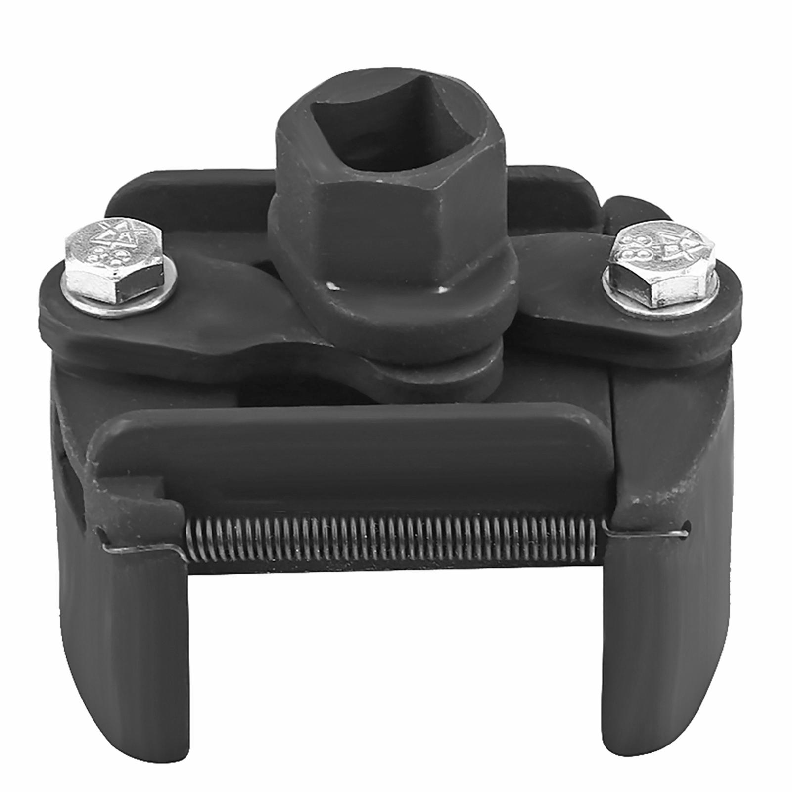 

60мм 80мм Регулируемый 2-кулачковый Ключ для масляного фильтра Съемник топлива Инструмент для снятия Универсальный чёрный