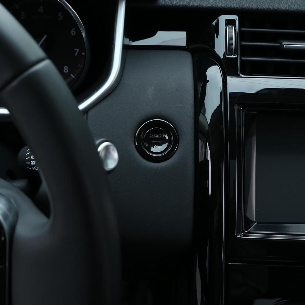 Discovery 5 Herben Key Hole/Keyless Engine Push Start Stop Button Surrounding Decoration Trim For Range Rover VELAR,Discovery Sport,Range Rover Sport,Evoque,Vogue Discovery 5 Herben Key Hole/Keyless Engine Push Start Stop Button Surrounding Decoration Trim For Range Rover VELAR,Discovery Sport,Range Rover Sport,Evoque,Vogue