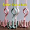 Rotatable Four-Claw Hook Hanger for Hats, Coats, Bags, and Scarves