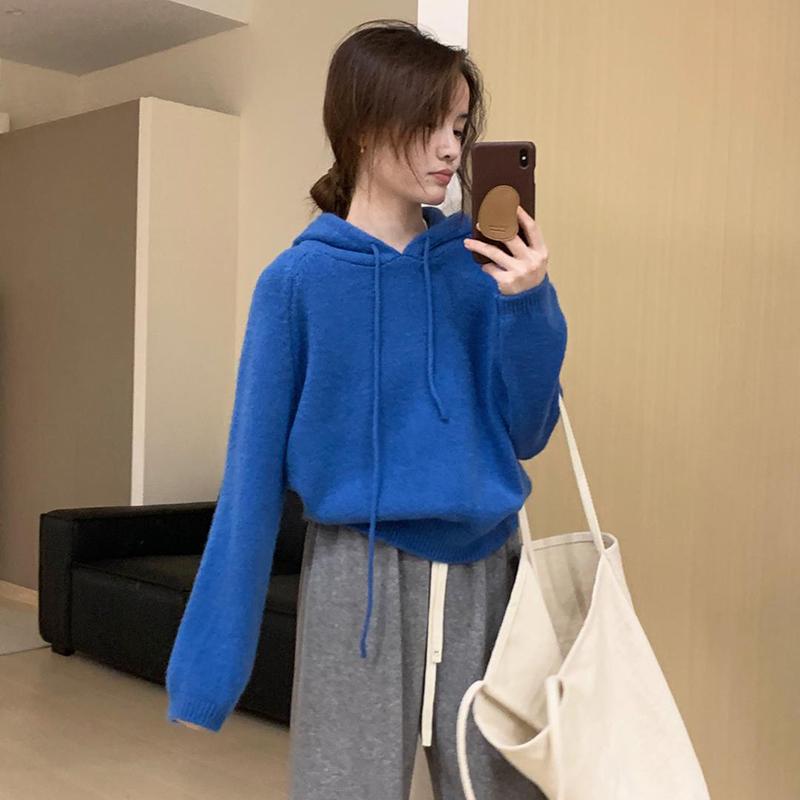 Mikina s jemným temperamentem, volného střihu, zeštíhlující pro ženy - šetrná k pokožce, hřejivá, jarní/letní, jednobarevná