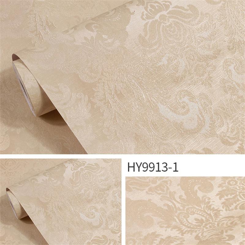 Solid Color Self-adhesive Simple Vintage Retro Printed Bedroom Living Room Decoration Waterproof Background Wall Paper