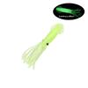 Luminous Soft Squid Lures Hollow Biomimetic Octopus Head Wobbler Deep Sea Boat Trolling Fake Bait 3D Squid Bait for Fishing