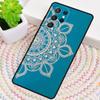 Mandala Pattern Silicone Phone Case For Samsung Galaxy note 10 pro S26 S25 S24 S23 S22 S21 Plus S25Ultra Capa Cover