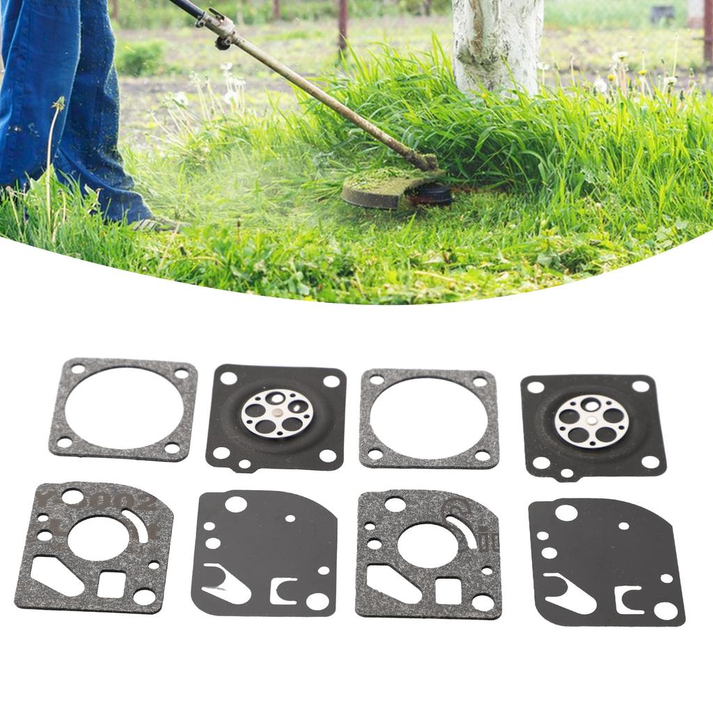 2 Sets of Diaphragm Repair Kit for Carburetor For Ruixing Carbs Compatible with For Homelite RX1 and Roybi Trimmers