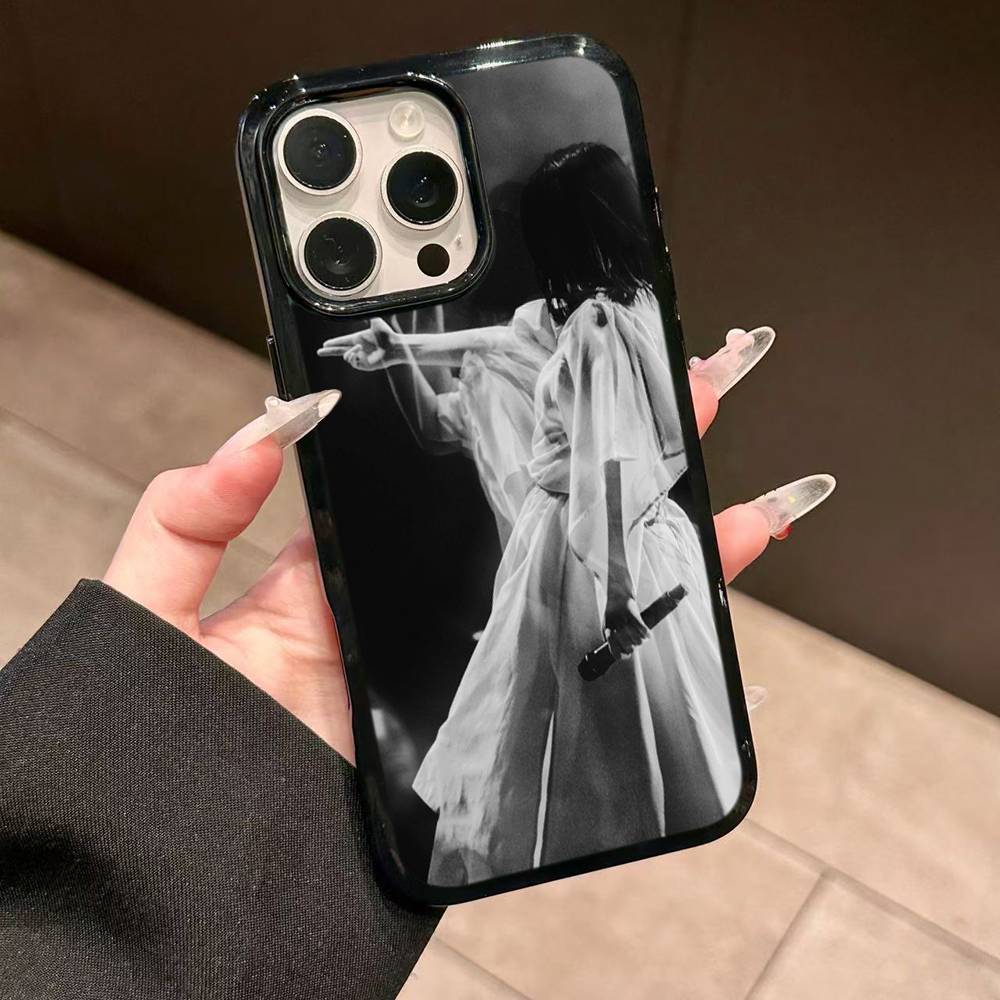 Beliebte Sängerin M-Mitski Für IPhone 17 16 15 14 13 Pro 12 11 Pro Max Harte PC+TPU Handyhüllen Rückseite