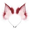 Animals Cat Ears Headband JK Furry Cosplay Headwear Sweet Wolf Dog Hair Band  Halloween