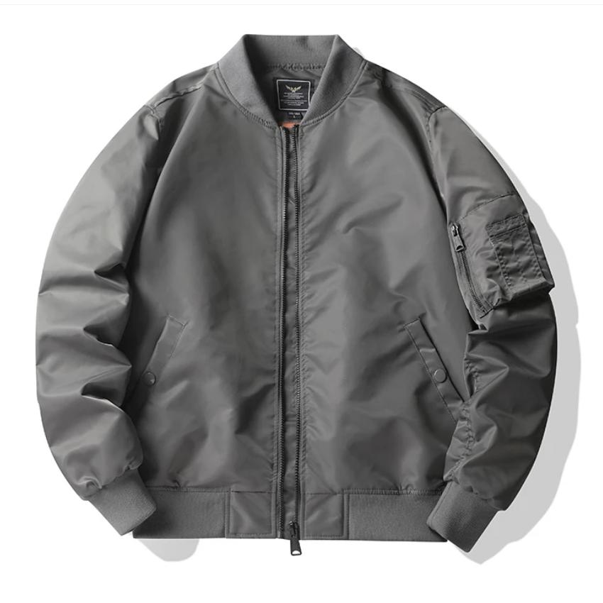 Retro Tooling American Air Force Pilotjacka Vår och höst Ma1 Pilot Casual Baseball Uniform Jacka för män