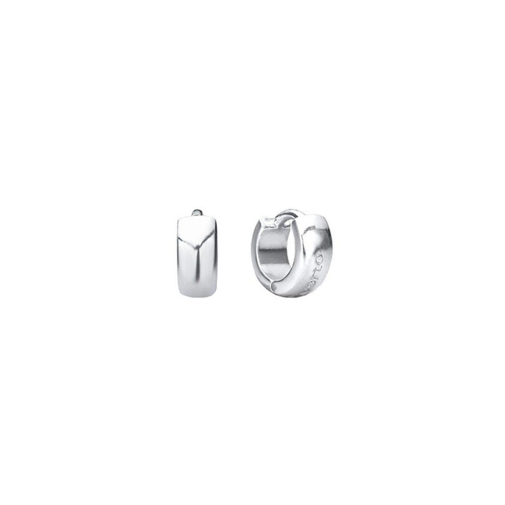 [925 Silver] Deux.Silver.208 / Bun Earring (Silver)