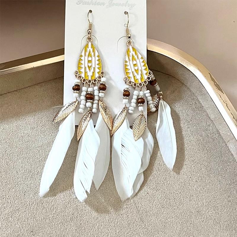Resort Style Sunflower Earrings - Spring/Summer 2025 Collection for Women