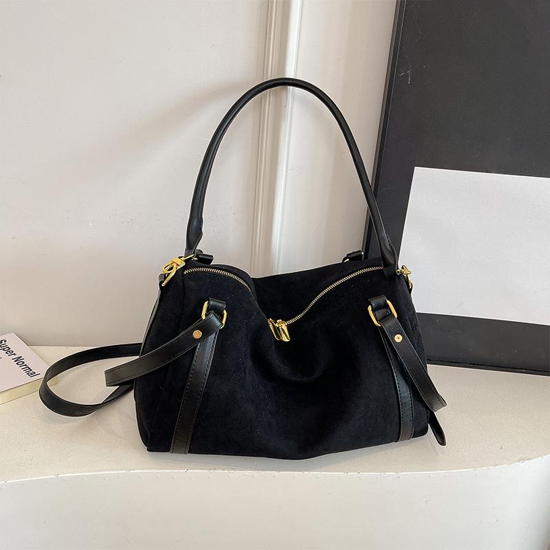 Brand Retro Niche Handbag Luxury Large Capacity High Quality Pu Shoulder Bag Elegant Crossbody Bag Versatile Fashion Women's Bag