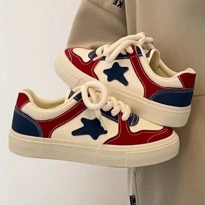 Sapatos de lona femininos primavera e outono novos sapatos de plataforma plana muffin sapatos femininos tênis casuais tênis femininos estudantes