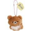 AB42504 Rilakkuma Relaxing and Warm Series Hanging Mascot Badge Chairoikoguma