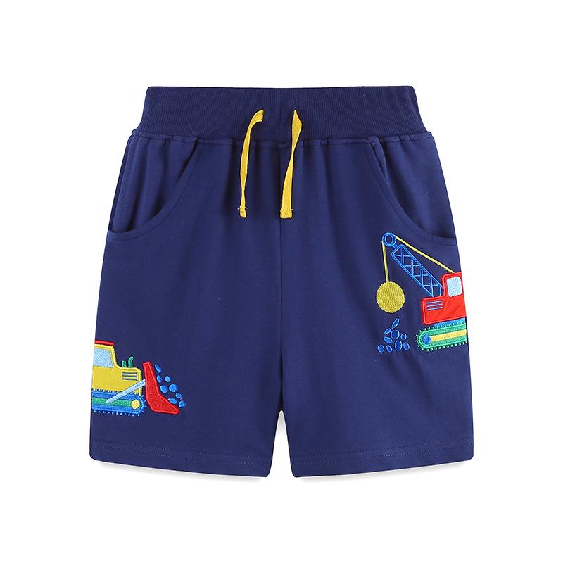 European Style Embroidered Toddler Boys Casual Summer Shorts 6Y 3105