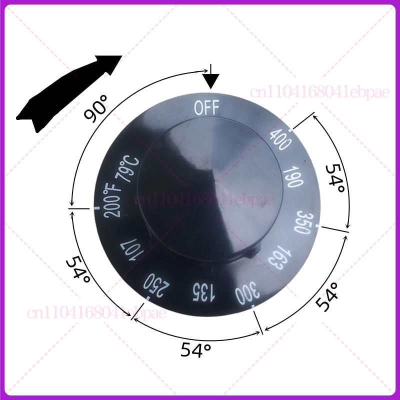 Commercial Gas Deep Fryer Thermostat 5-Level Temperature Regulator 93 ℃ -204 ℃ Replace RX-1-36 Temperature Control Valve