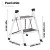 Stainless Steel Single Double-layer Footstool Ladder Household Indoor Two-step Ladder Hospital Small Staircase Step Stool