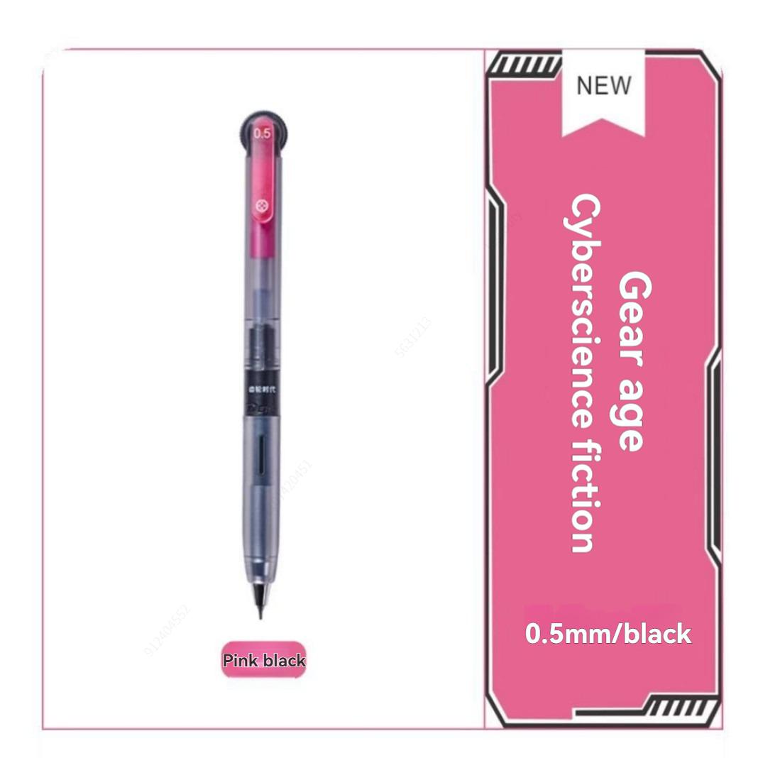

High Appearance Ballpoint Pen Novel Rotating Gears Gel Pen Cute Creative High Office School Suppleis Smooth and Comfortable Grip 0.5mm