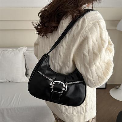 High-end Niche Underarm Bag New Versatile and Fashionable Texture Dumpling Bag Personalized Design Shoulder Bag Women's Bag