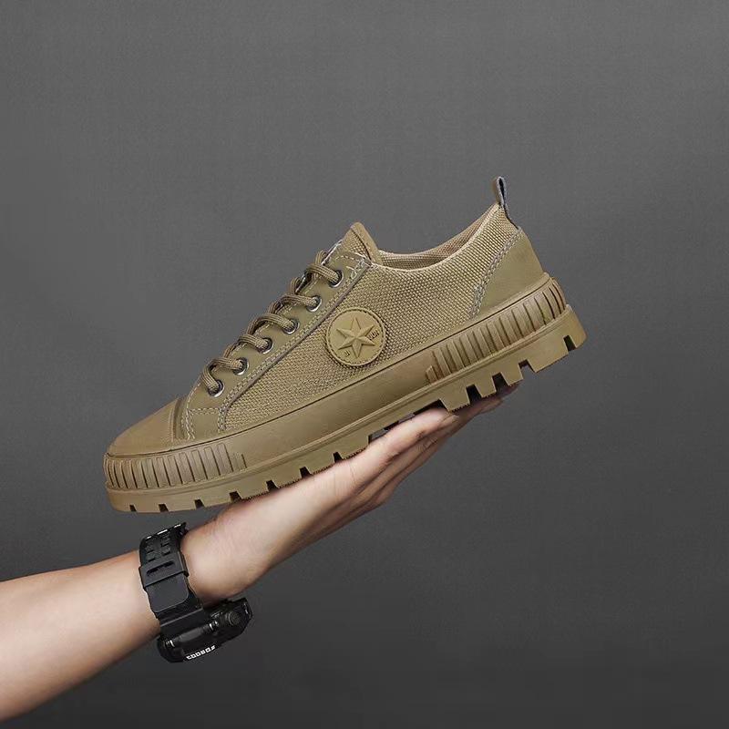 New liberation shoes platform rubber sole labor insurance shoes wear-resistant mountaineering site wear-resistant men's shoes work casual shoes