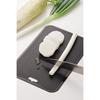Pearl Metal Made in Japan Antibacterial Cutting Board, Large, Black, with Binchotan Charcoal, Dishwasher Safe, C-350